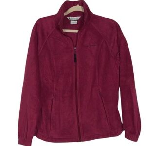Columbia Fleece Jacket Magenta M